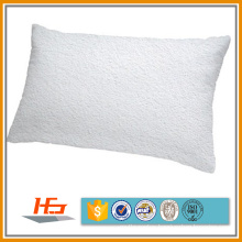 Cheap white sublimation blanks pillow covers with zipper